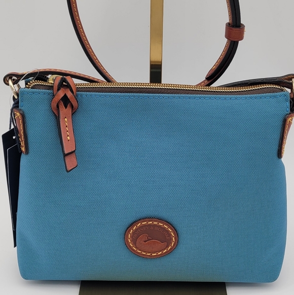 Dooney & Bourke Blue Canvas Crossbody